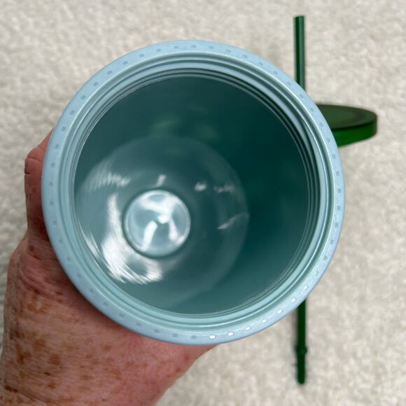 Starbucks Mint Green Tumbler 24 oz - Picture 6 of 8